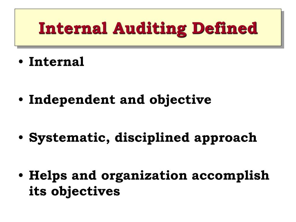 PPT Modern Auditing Assurance Services and the Integrity of
