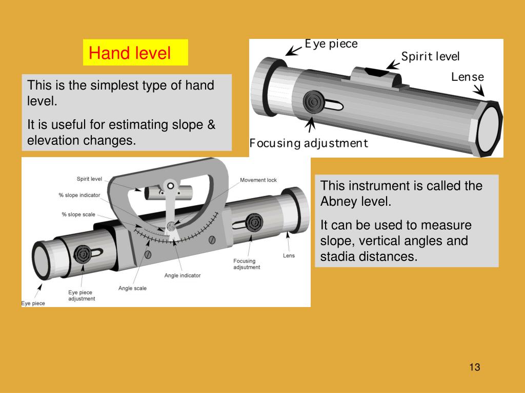 PPT Surveying Equipment PowerPoint Presentation, free download ID