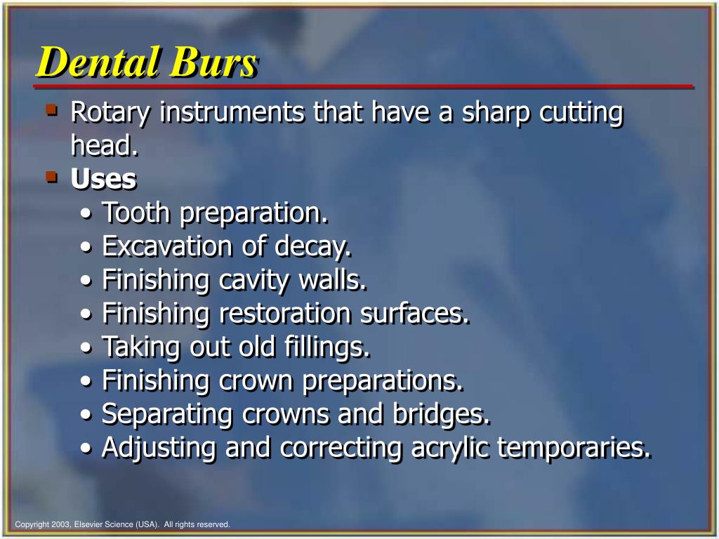PPT Chapter 35 Dental Handpieces and Accessories PowerPoint Presentation ID142933
