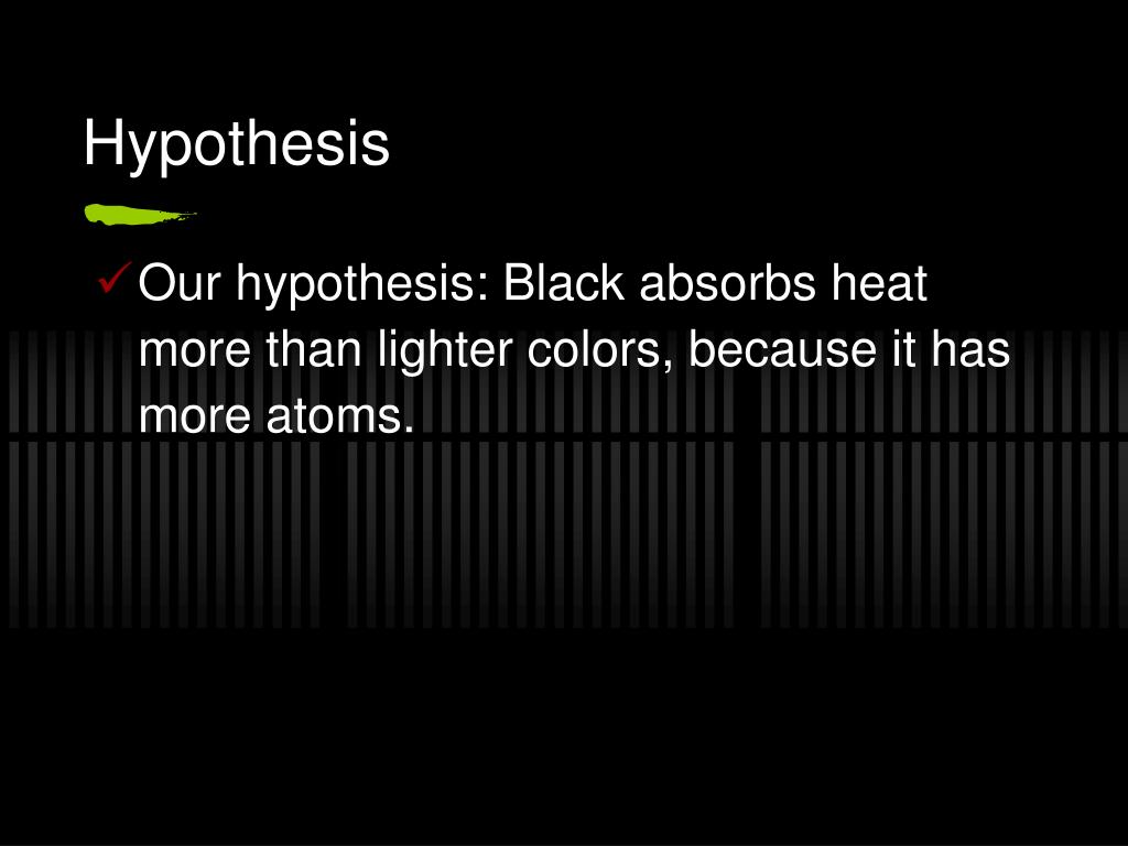 PPT Black Absorbs The Sun PowerPoint Presentation, free download ID