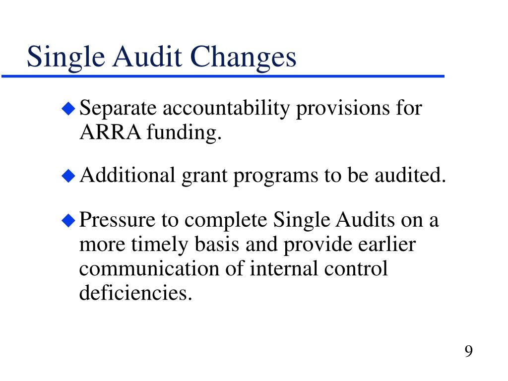 PPT Single Audit PowerPoint Presentation, free download ID1431692