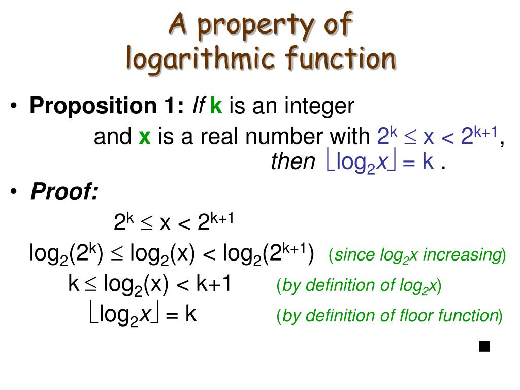 PPT Efficiency of Algorithms Logarithmic Orders Binary Search
