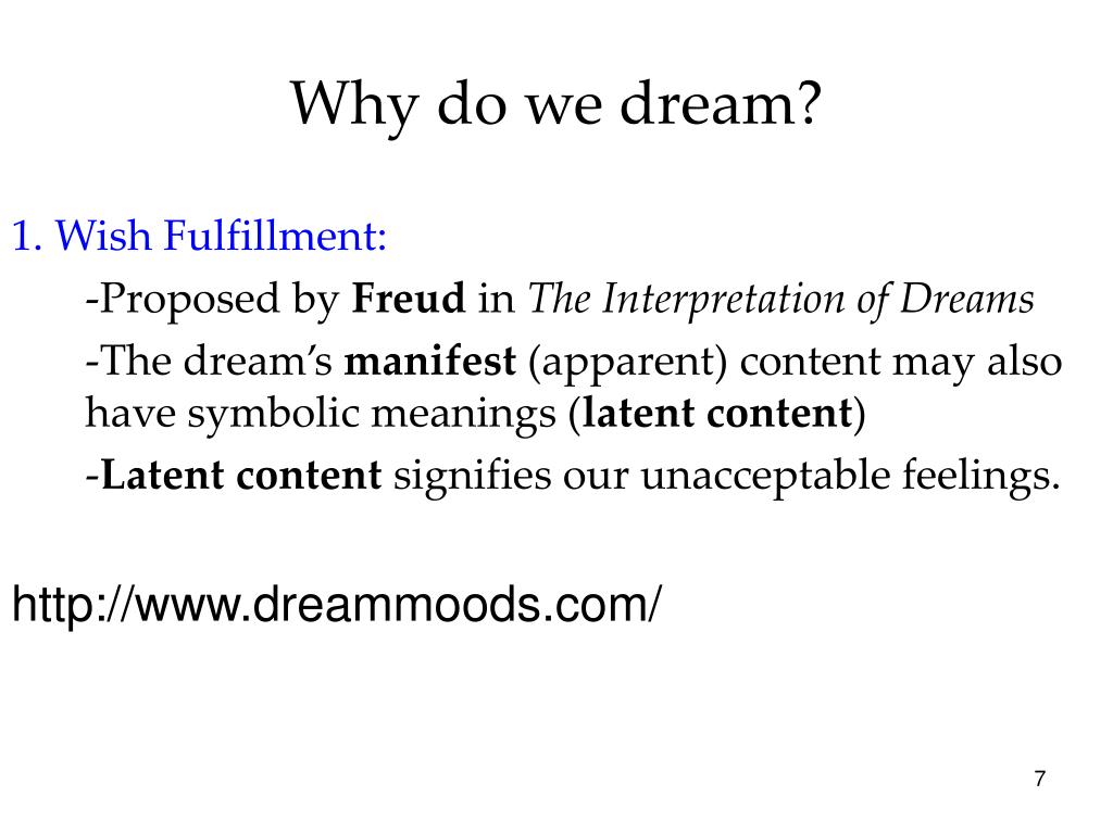 PPT Do Now 1) What are the five theories for why we dream? 2) What