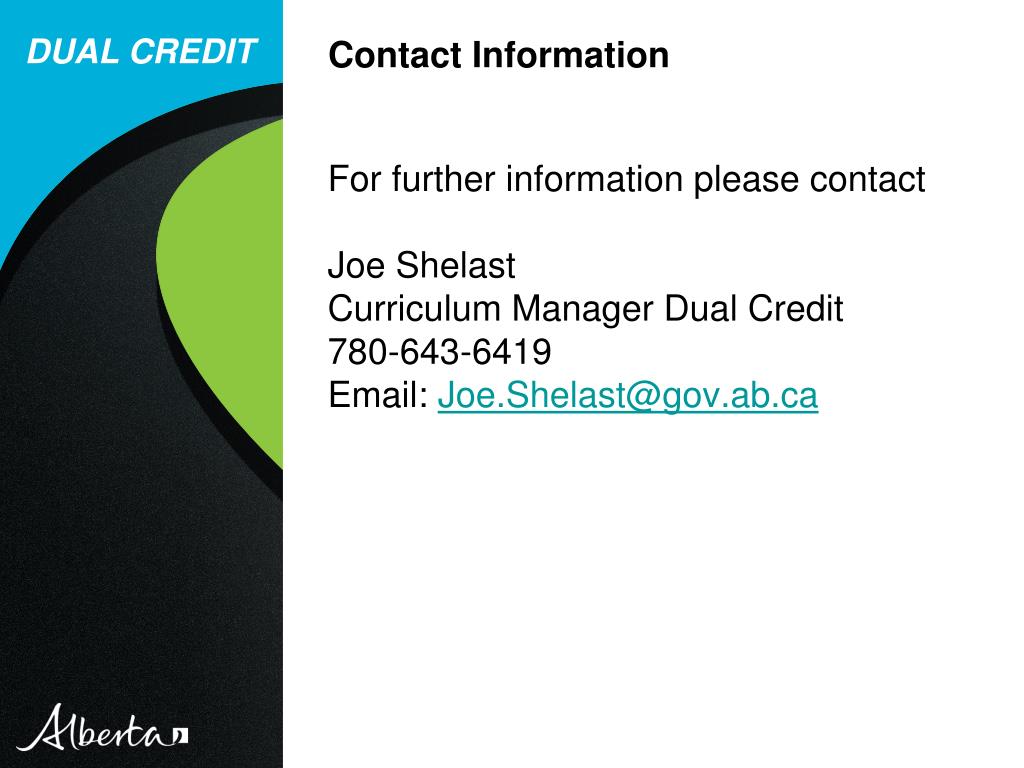 PPT DUAL CREDIT PowerPoint Presentation, free download ID1434972