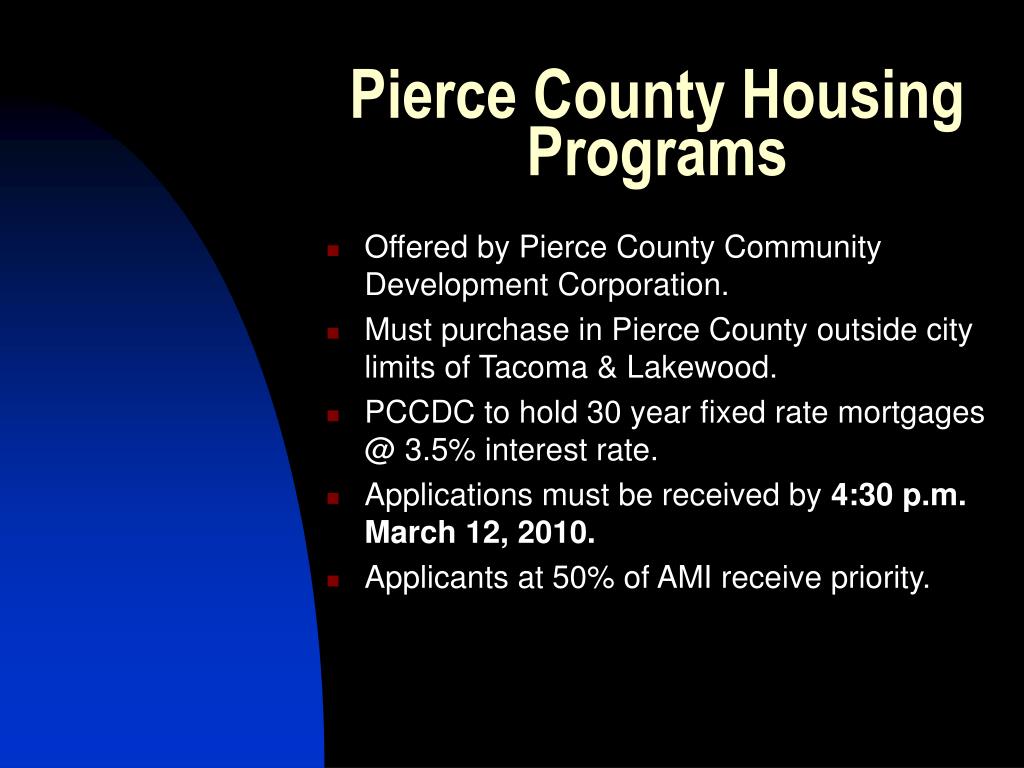 PPT Homeownership Programs PowerPoint Presentation, free download