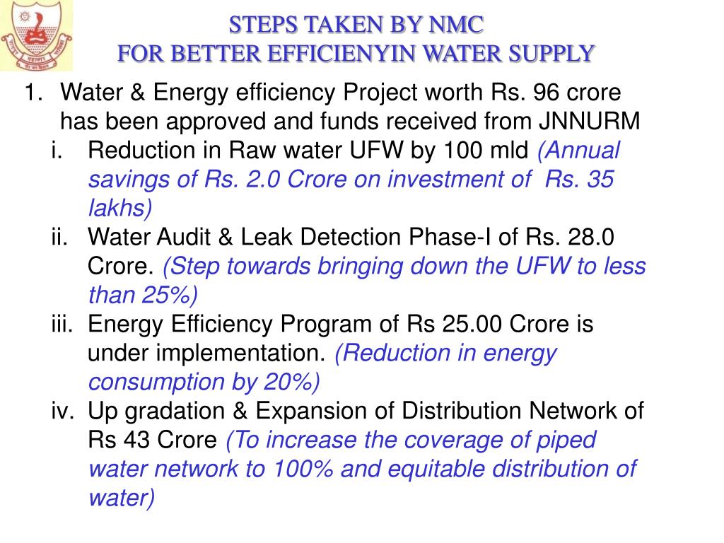 PPT 24x7 Water supply project for nagpur city NAGPUR MUNICIPAL