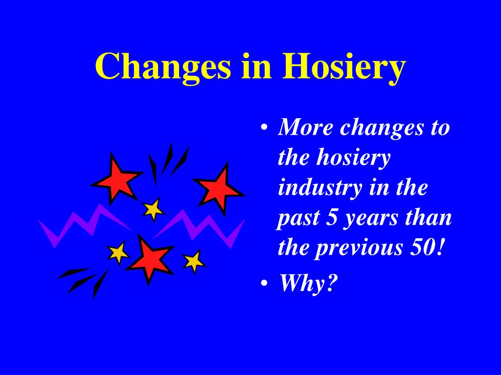 PPT Preserving Hosiery Manufacturing in NC PowerPoint Presentation