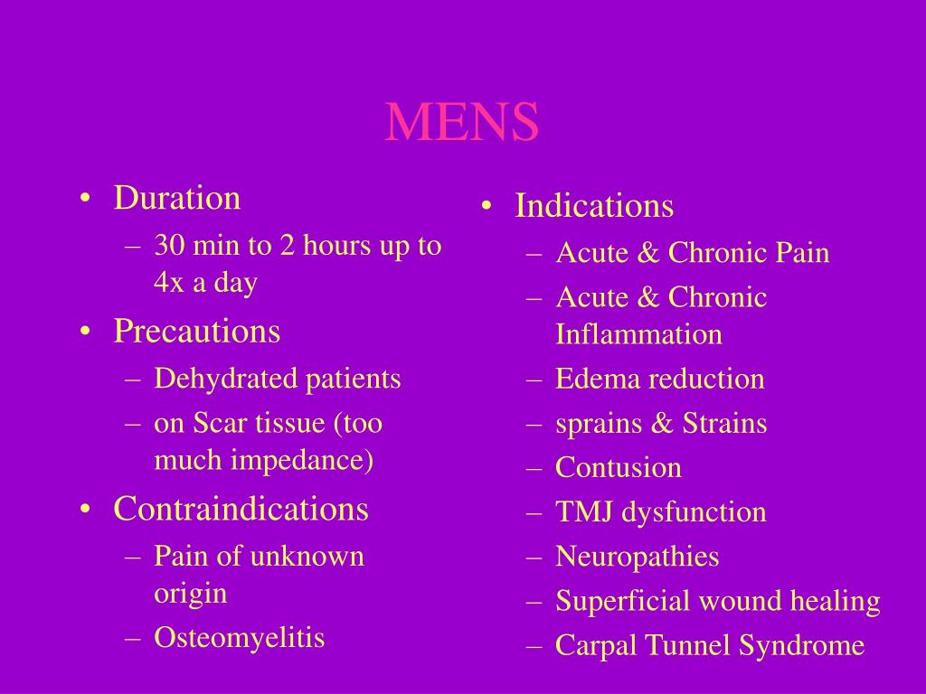 PPT MENS and IONTOPHORESIS PowerPoint Presentation, free download