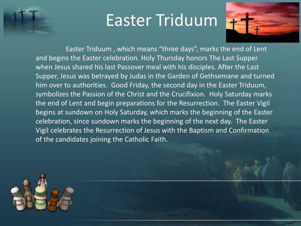 PPT Easter Triduum PowerPoint Presentation, free download ID1437628