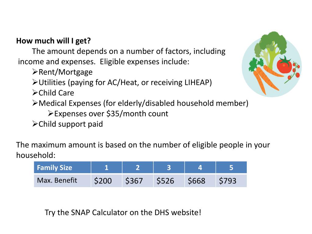 PPT SNAP (Food Stamps ) PowerPoint Presentation, free download ID