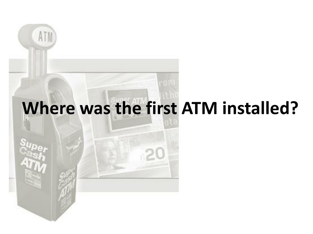 PPT ATM PowerPoint Presentation, free download ID1440332