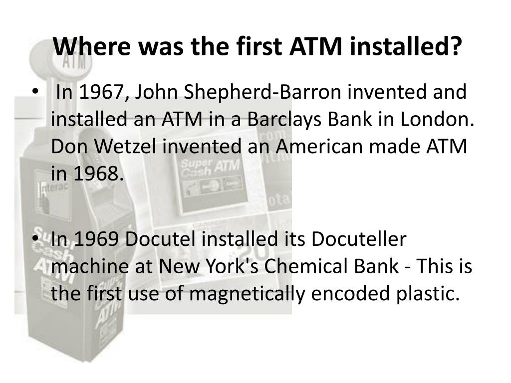 PPT ATM PowerPoint Presentation, free download ID1440332