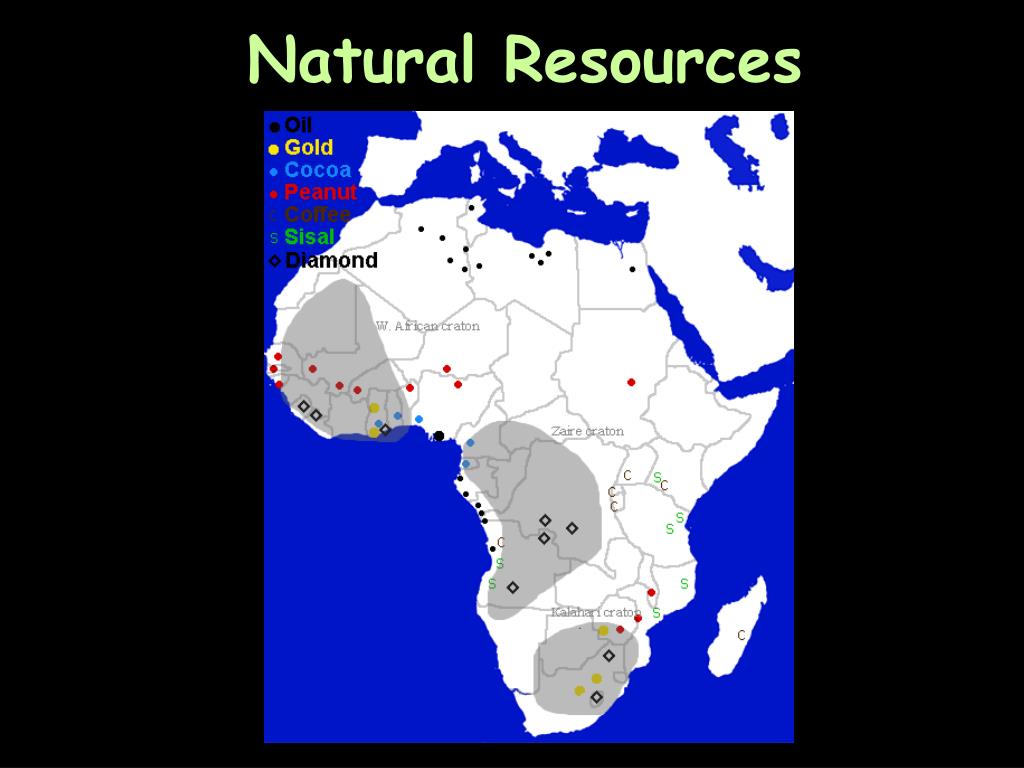 PPT The Geography of Africa PowerPoint Presentation, free download ID144042