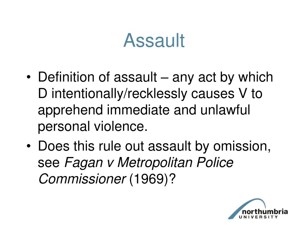 PPT NONFATAL OFFENCES AGAINST THE PERSON PowerPoint Presentation, free download ID1441426