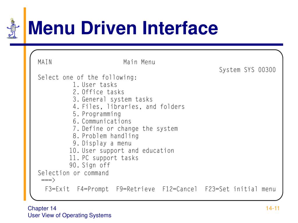 PPT Chapter 14 The User View of Operating Systems PowerPoint Presentation ID1441700