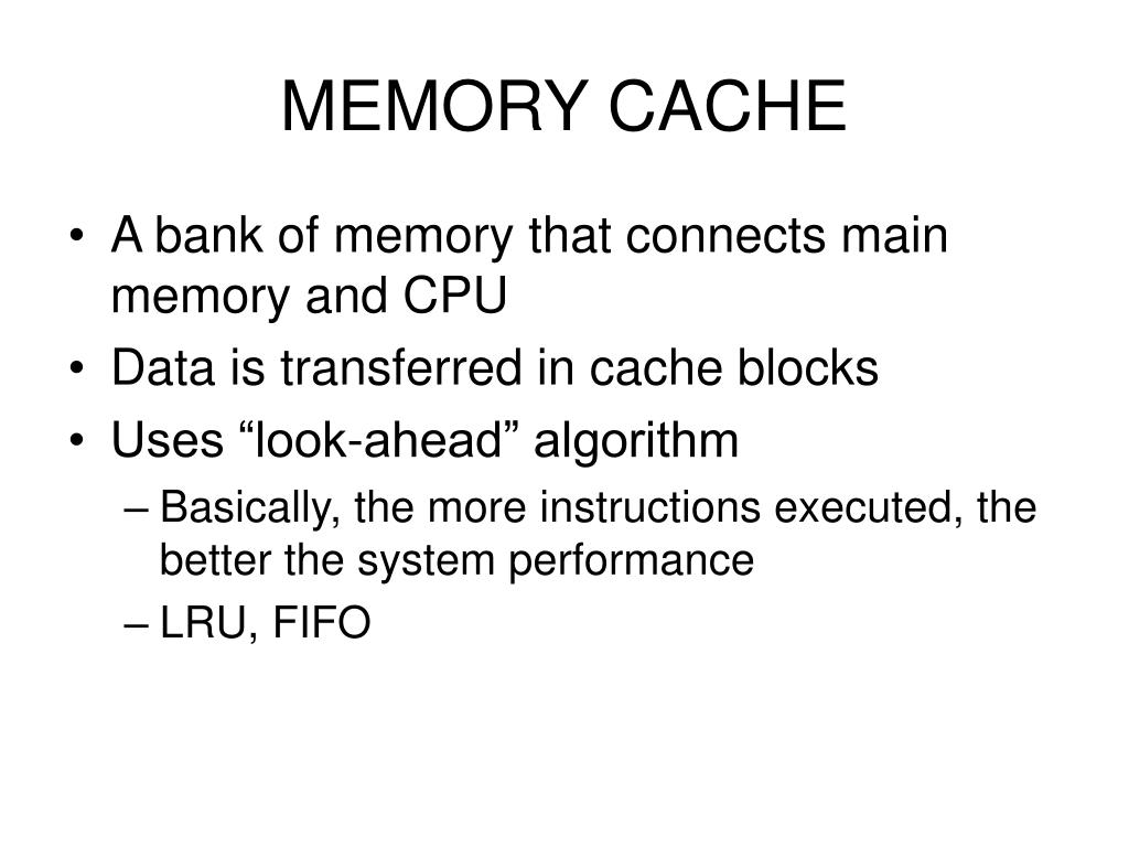 PPT Additional Cache Notes PowerPoint Presentation, free download