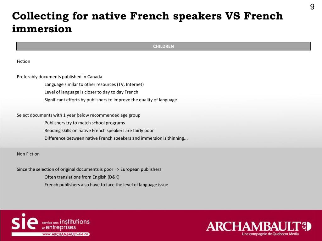 PPT Developing French collections PowerPoint Presentation, free