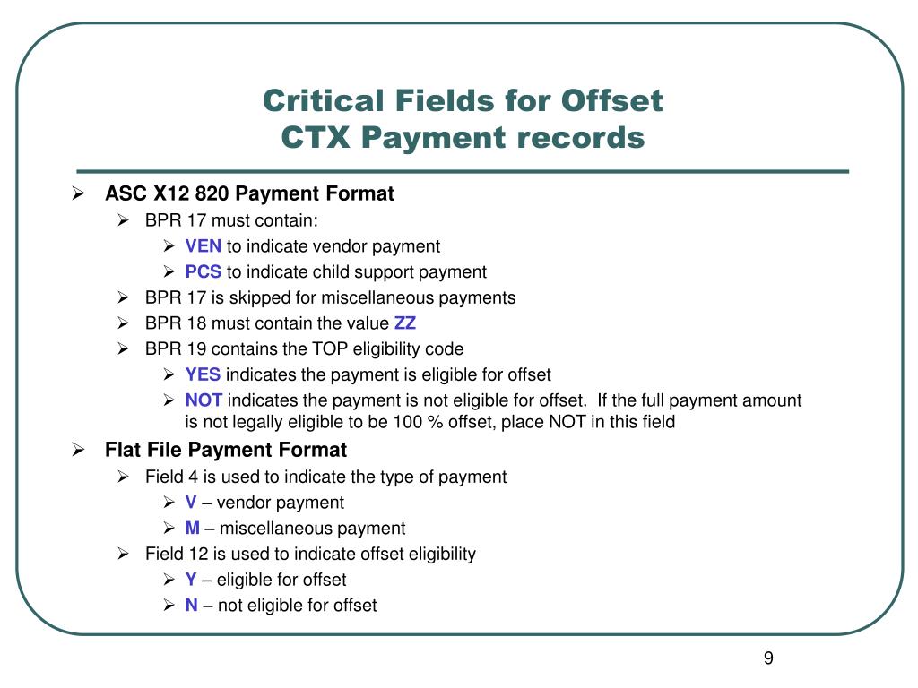 PPT CTX / EDI Vendor Payments PowerPoint Presentation, free download