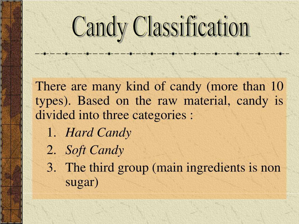 PPT Technology of Snack Foods and Candy PowerPoint Presentation, free