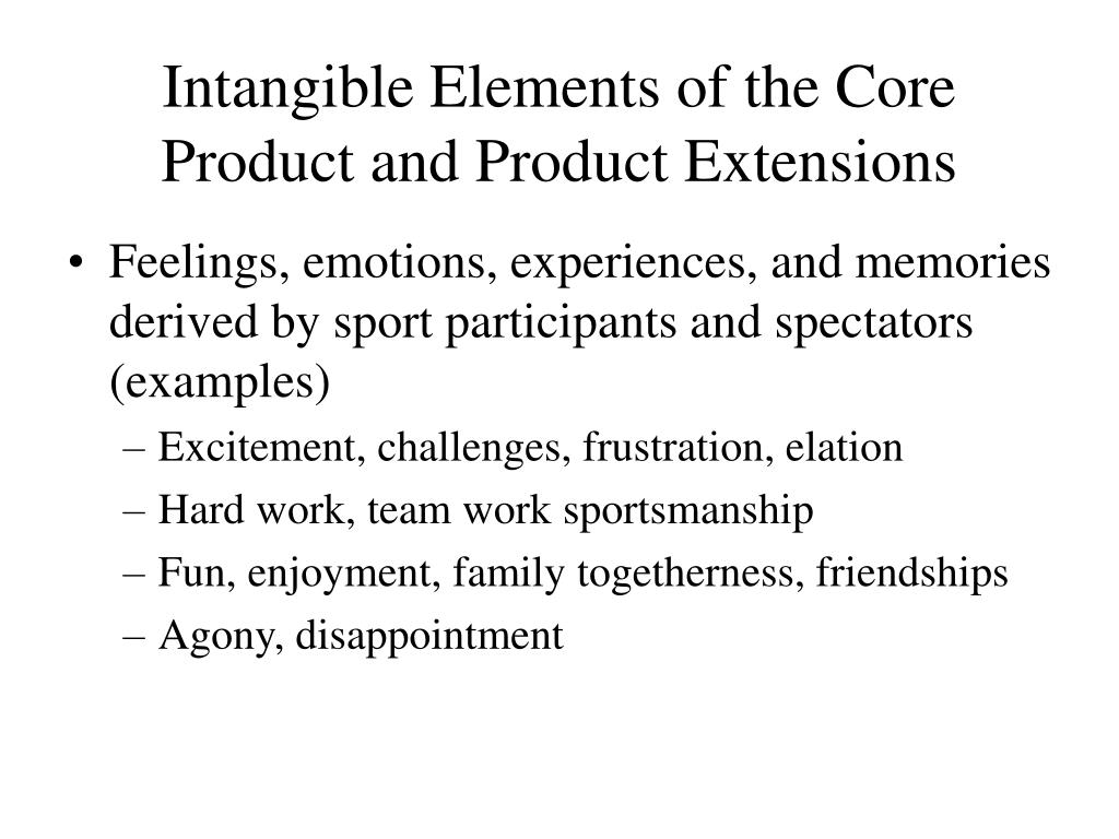 PPT Ch 7 The Sport Product PowerPoint Presentation, free download