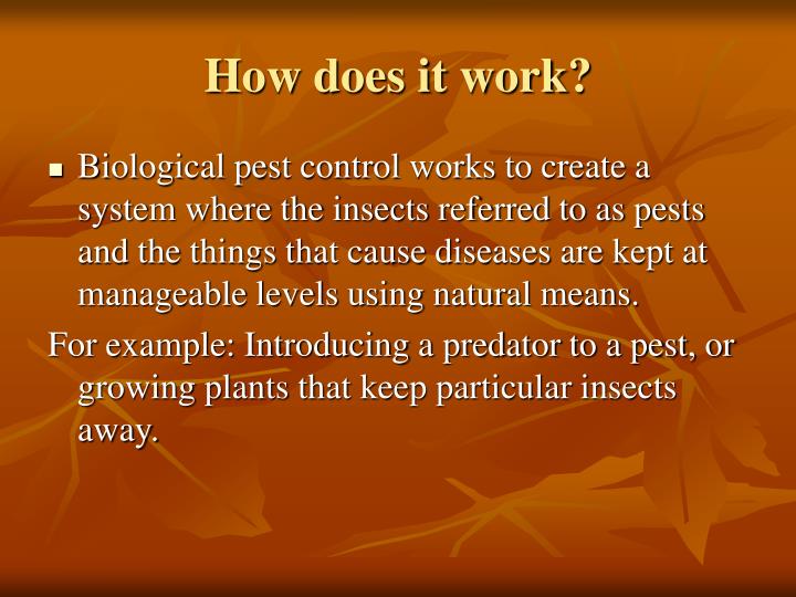 PPT Biological Pest Control PowerPoint Presentation ID1448113