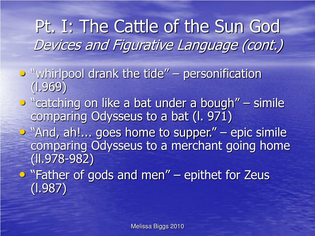 PPT The Odyssey PowerPoint Presentation ID1451127