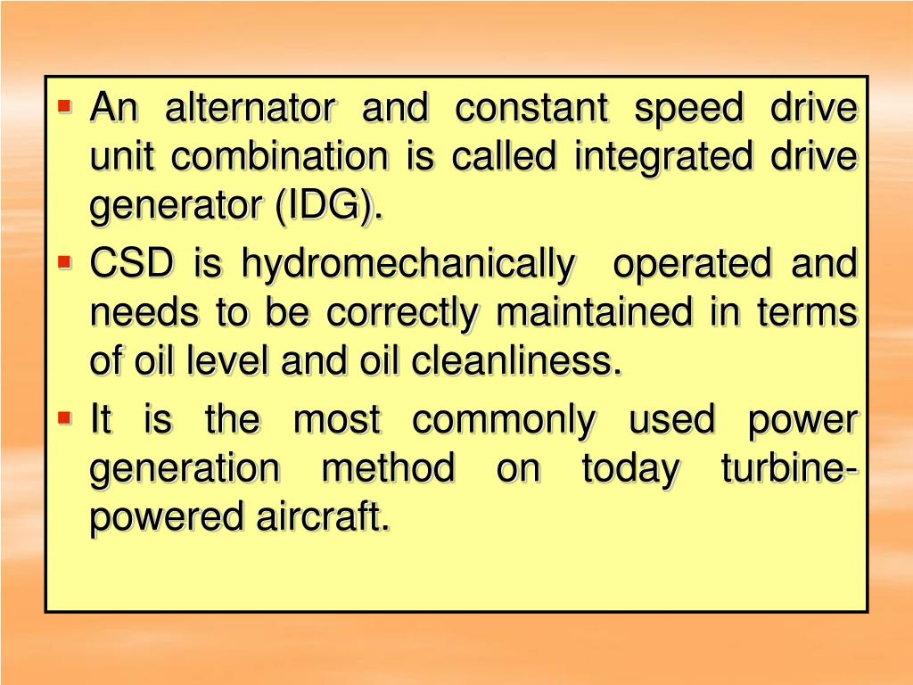 PPT - AIRCRAFT ELECTRICAL SYSTEMS PowerPoint Presentation, free
