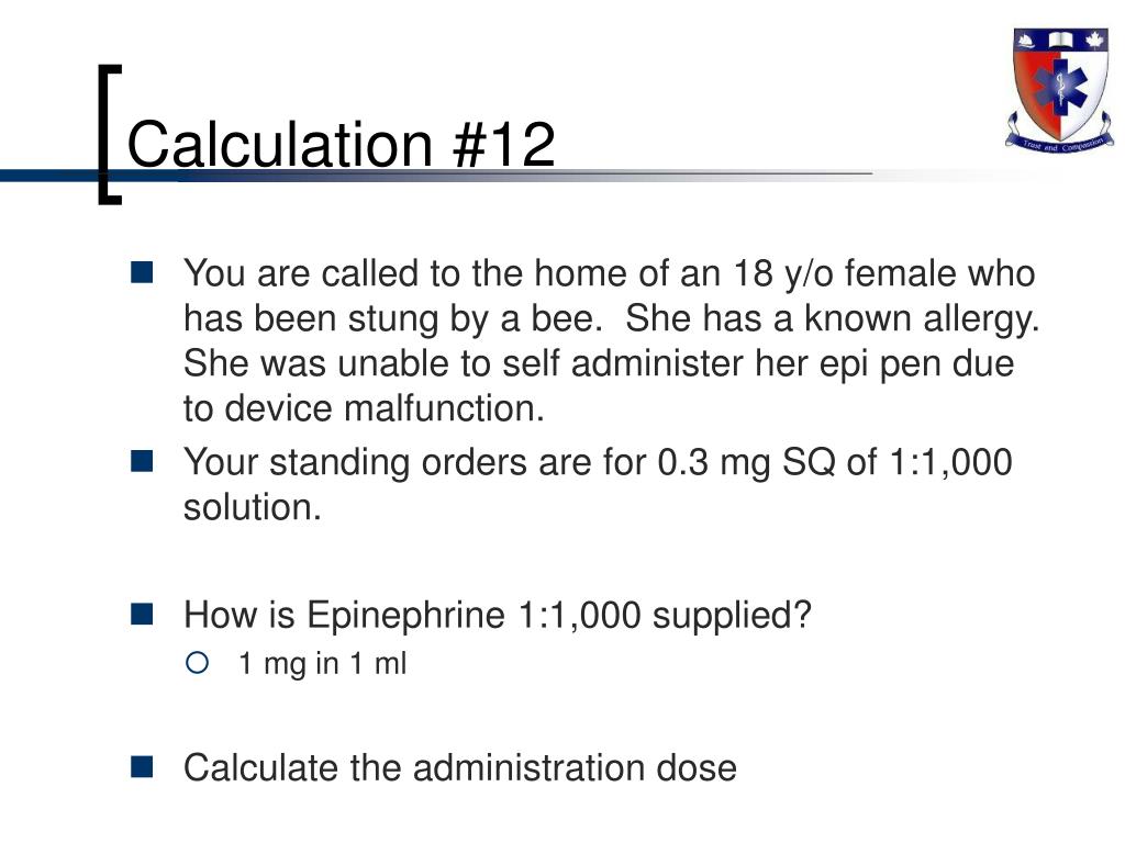 PPT Dose Calculations PowerPoint Presentation, free download ID1451646