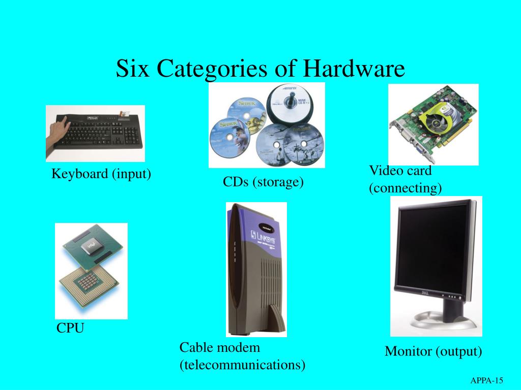PPT Computer Hardware and Software PowerPoint Presentation, free
