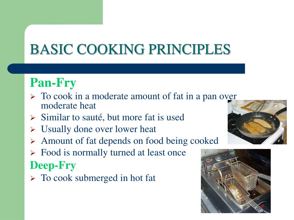 PPT BASIC COOKING PRINCIPLES PowerPoint Presentation, free download