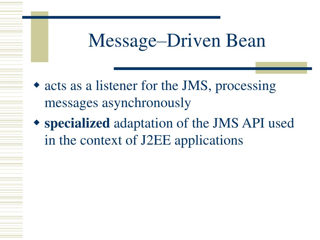 PPT Java Message Service (JMS) PowerPoint Presentation ID145340