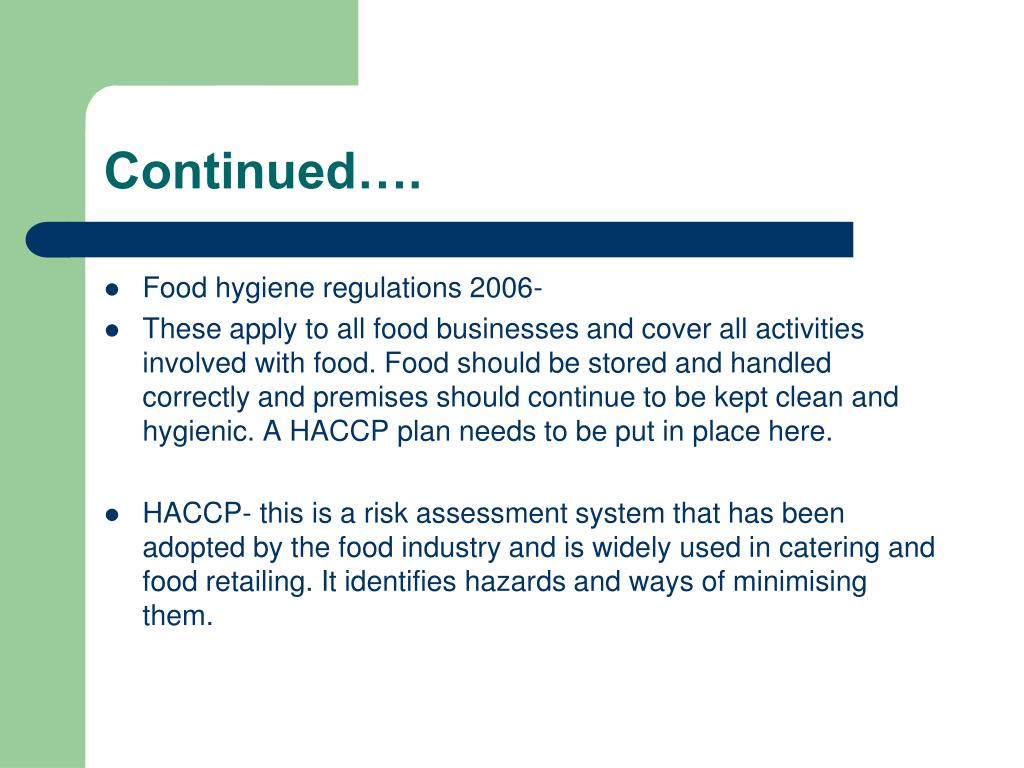PPT Food safety and Hygiene PowerPoint Presentation, free download