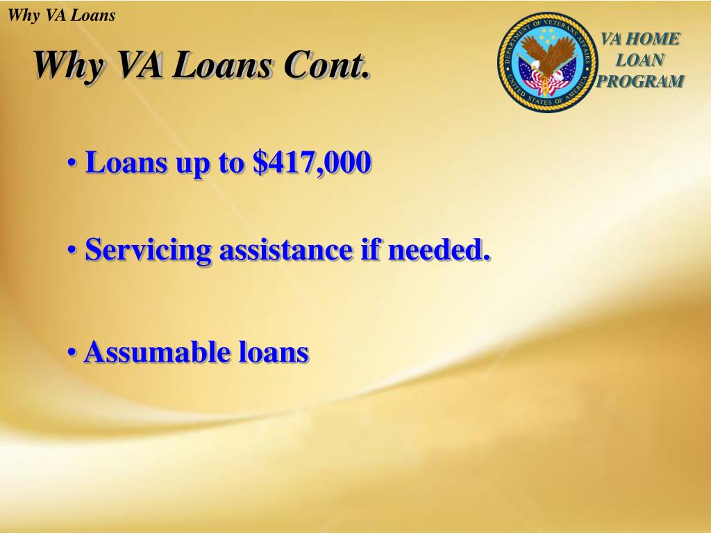 PPT VA Guaranteed Home Loan Program PowerPoint Presentation, free