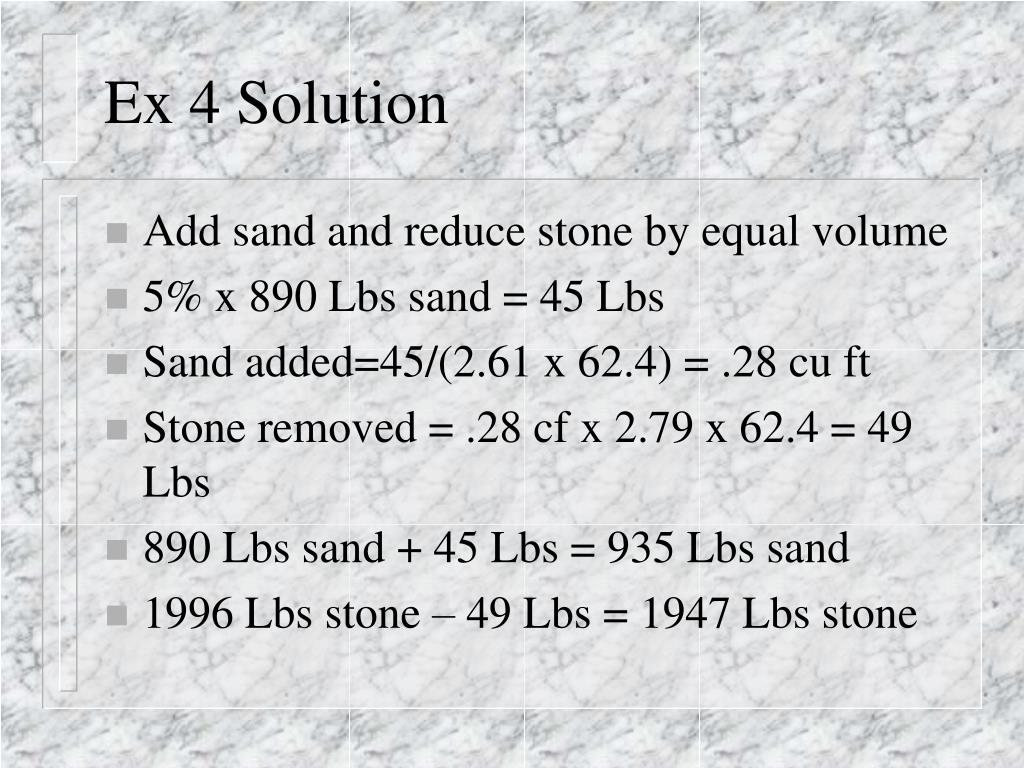 PPT Concrete Mix Design PowerPoint Presentation, free download ID