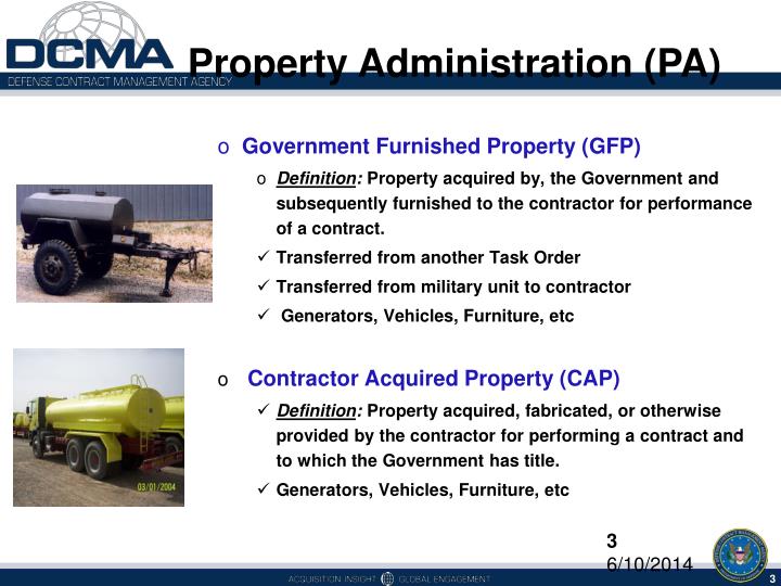 PPT Property Administration (PA) Types of Property Encountered in the
