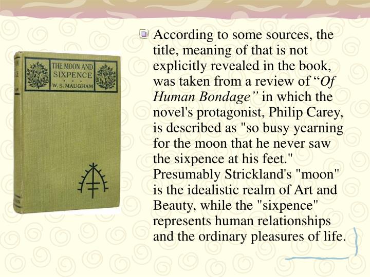 PPT William Somerset Maugham “The Moon and Sixpence