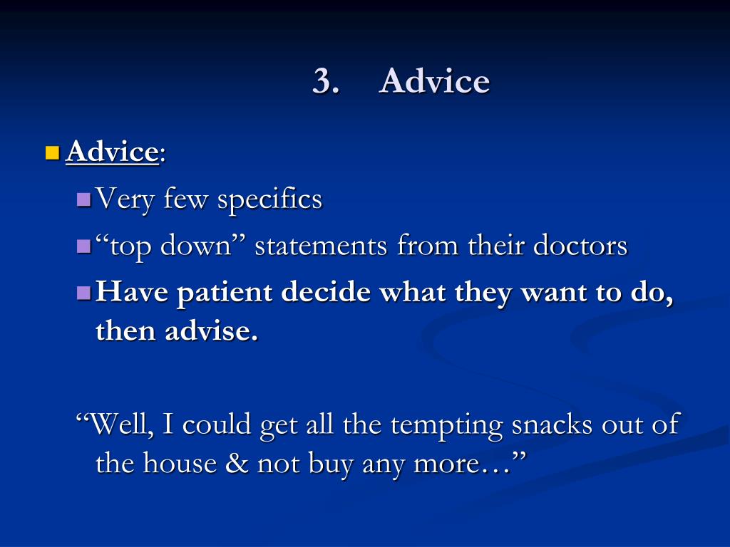 PPT Motivational Interviewing for Weight Loss & Exercise PowerPoint