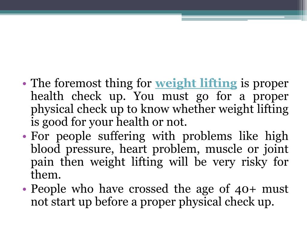 PPT weight lifting measures PowerPoint Presentation, free download