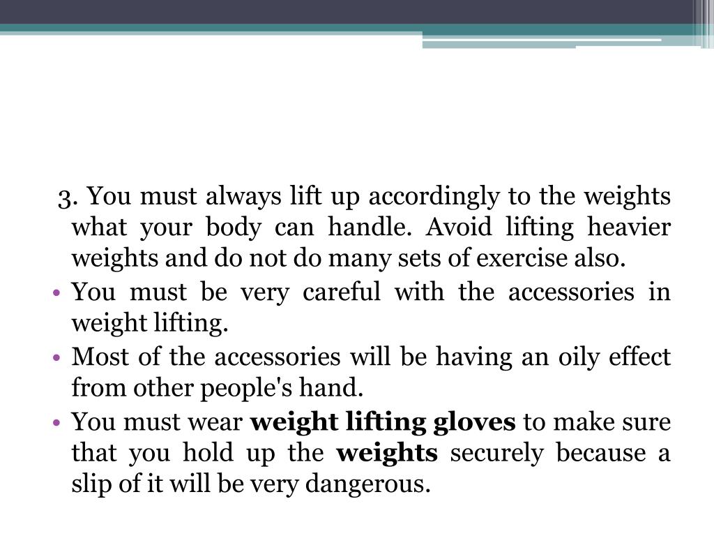 PPT weight lifting measures PowerPoint Presentation, free download