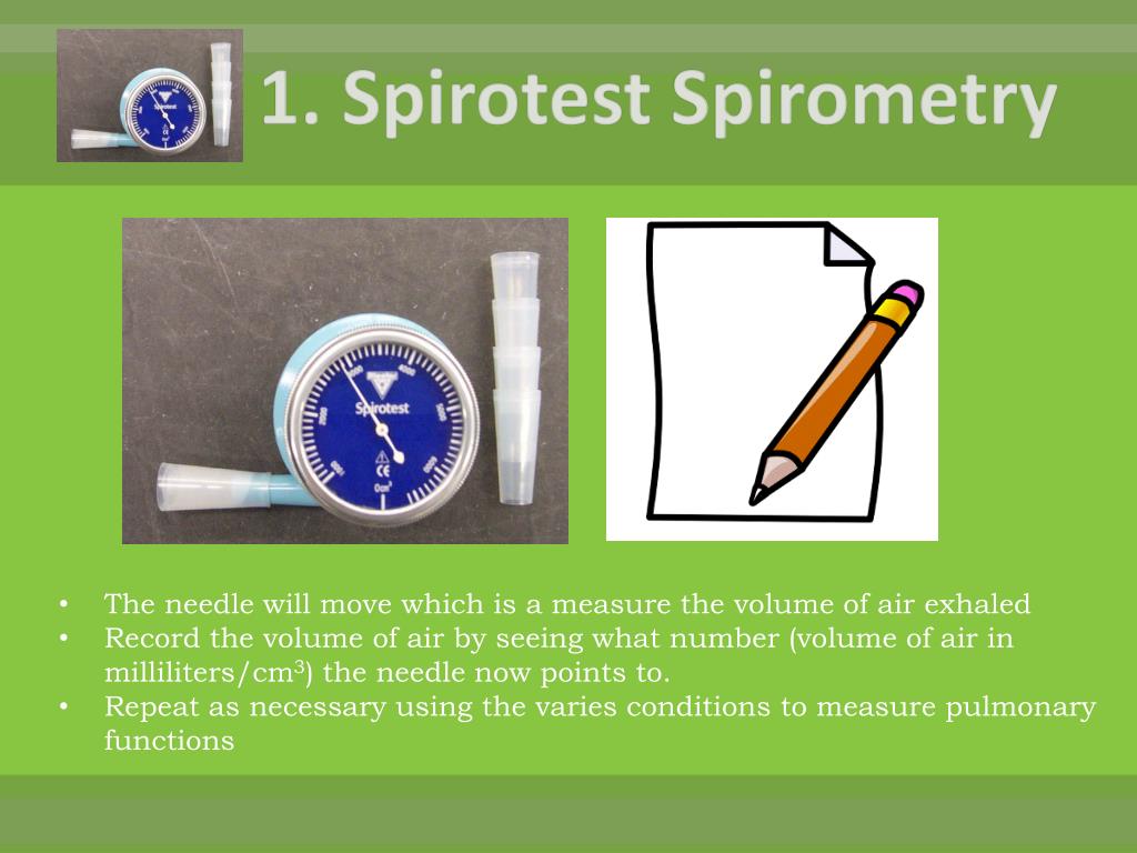 PPT Spirometry How to Perform a Pulmonary Function Test (PFT