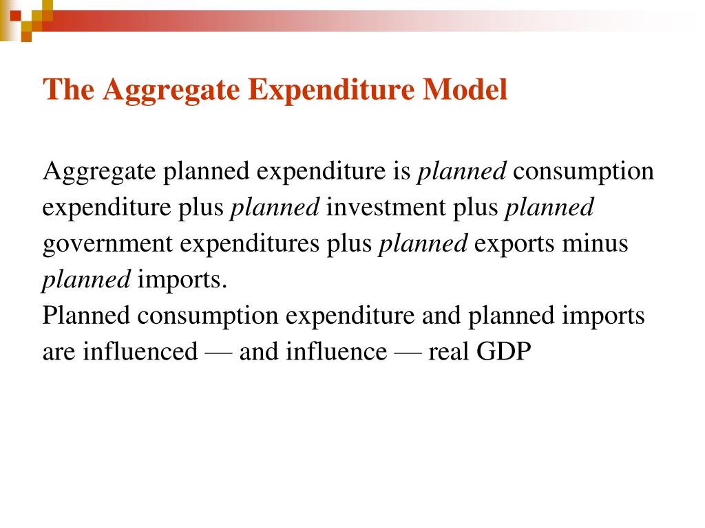 PPT Expenditures Multipliers The Keynesian Model Lecture notes 9