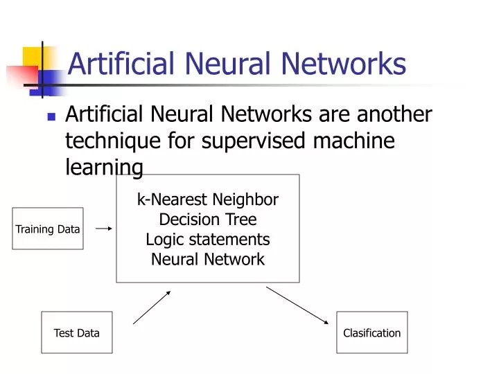 PPT Artificial Neural Networks PowerPoint Presentation, free download