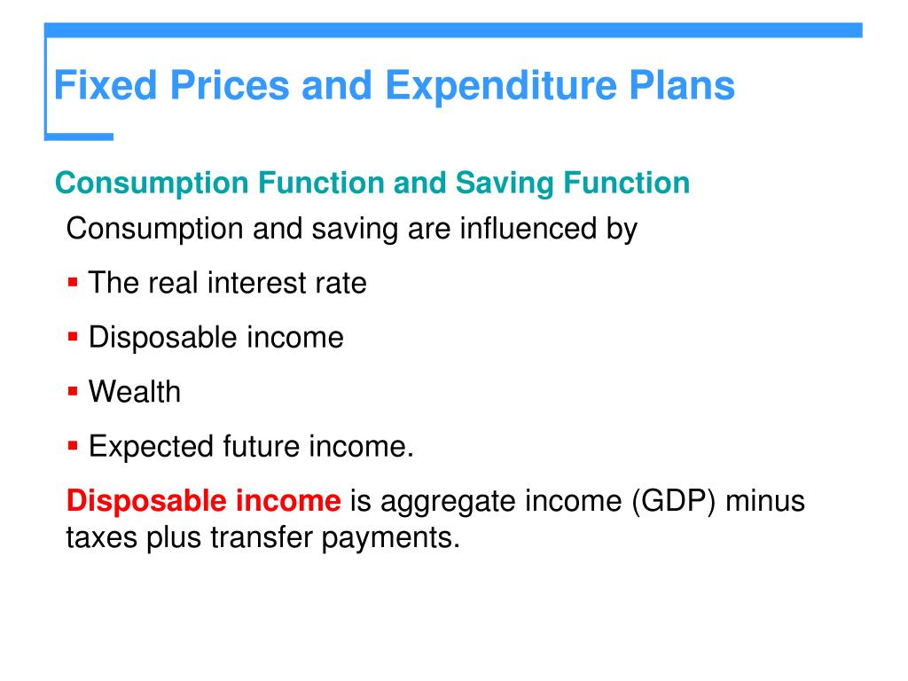 PPT EXPENDITURE MULTIPLIERS THE KEYNESIAN MODEL PowerPoint