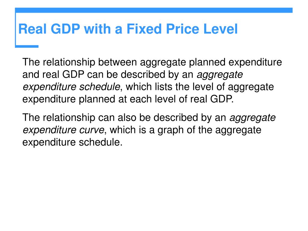 PPT EXPENDITURE MULTIPLIERS THE KEYNESIAN MODEL PowerPoint