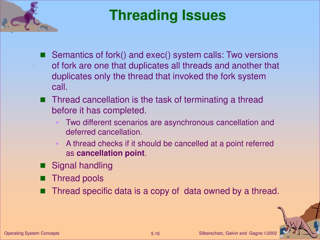 PPT Chapter 5 Threads PowerPoint Presentation, free download ID