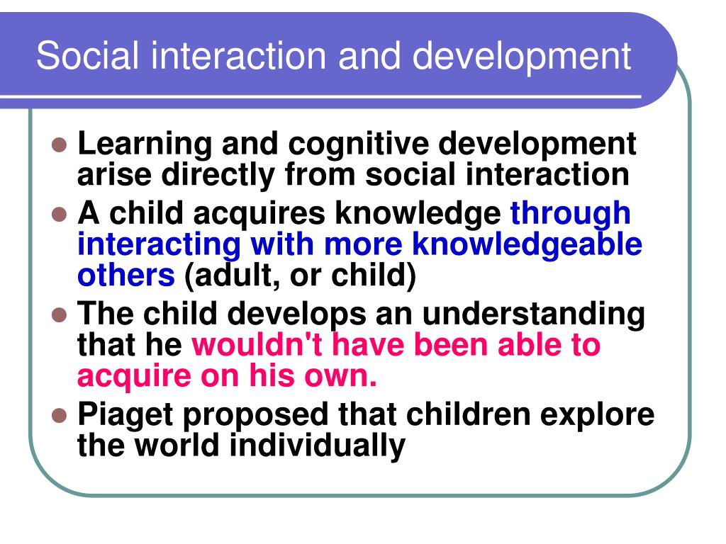 Understanding Vygotsky’s Social Development Theory
