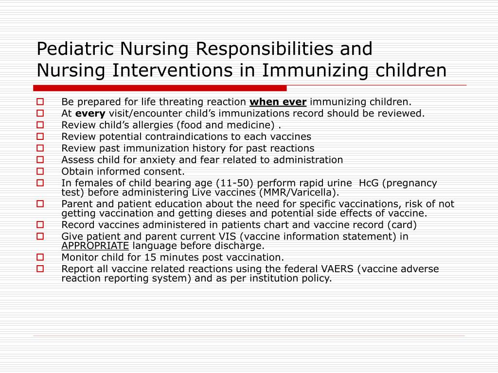 PPT Vaccines and Vaccine Preventable Communicable Illness of