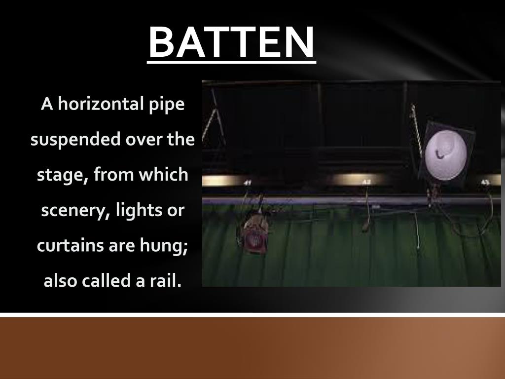 PPT BASIC THEATRE TERMINOLOGY PowerPoint Presentation, free download