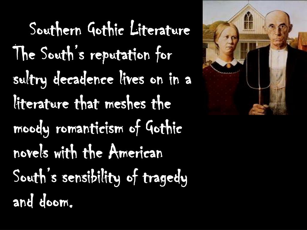 PPT American Gothic Literature PowerPoint Presentation, free download