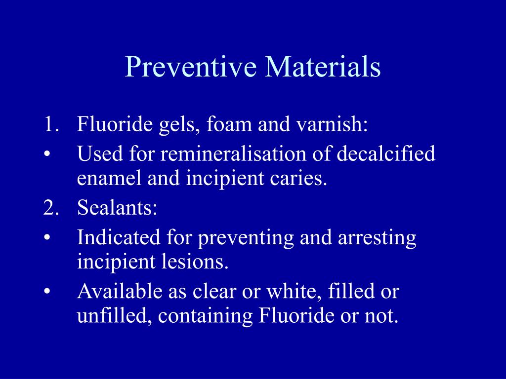 PPT Restorative Materials in Pediatric Dentistry PowerPoint